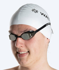 Watery Elite swimming goggles - Poseidon Mirror - Black/silver