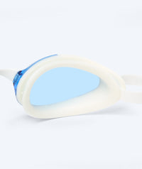 Watery Elite swimming goggles - Poseidon Ultra - White/blue