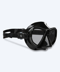 Watery diving mask for adults (from 15 years) - Fenton Pro - Black