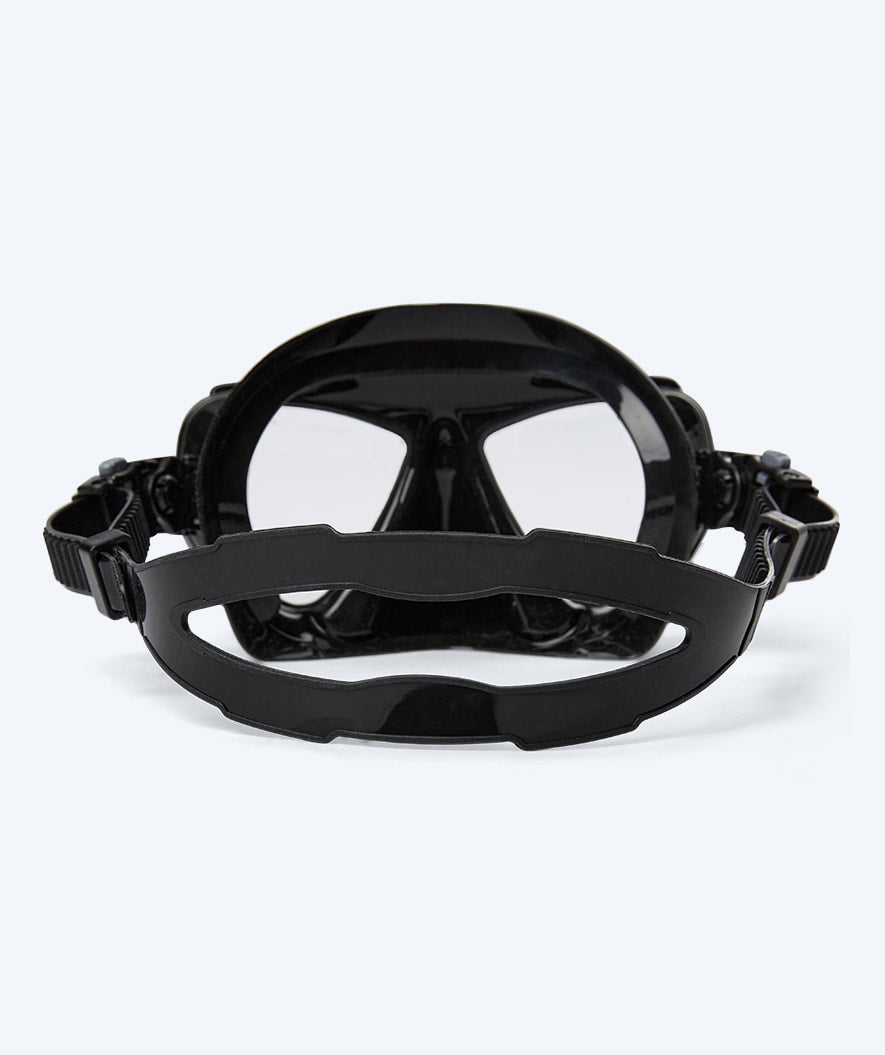 Watery diving mask for adults (from 15 years) - Fenton Pro - Black