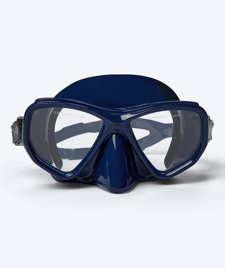 Watery diving mask for adults (from 15 years) - Fenton Pro - Dark blue