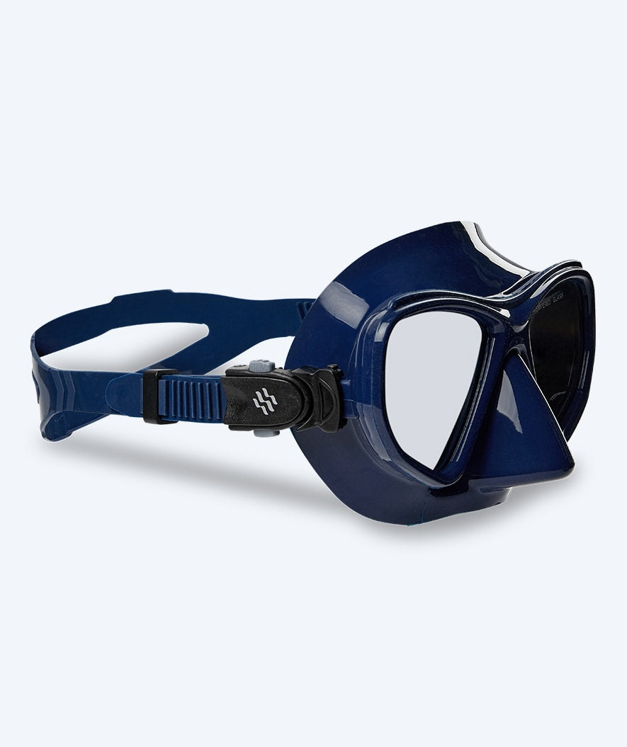 Watery diving mask for adults (from 15 years) - Fenton Pro - Dark blue