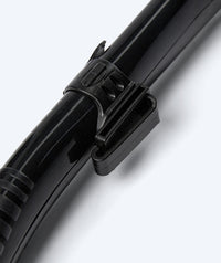 Watery snorkel for adults (from 15 years) - Fenton Pro - Black