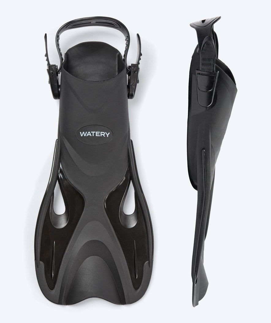Watery snorkel set for adults - Fisher/Cliff - Blue