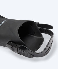 Watery snorkel set for adults - Fisher/Cliff - Black