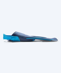 Watery short swim fins - Fisher - Blue