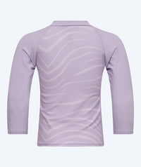 Watery UV-shirt for kids - Fjord Long Sleeve Rashguard - Purple