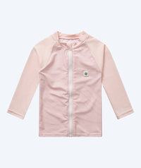 Watery UV-shirt for kids - Fjord Long Sleeve Rashguard - Pink