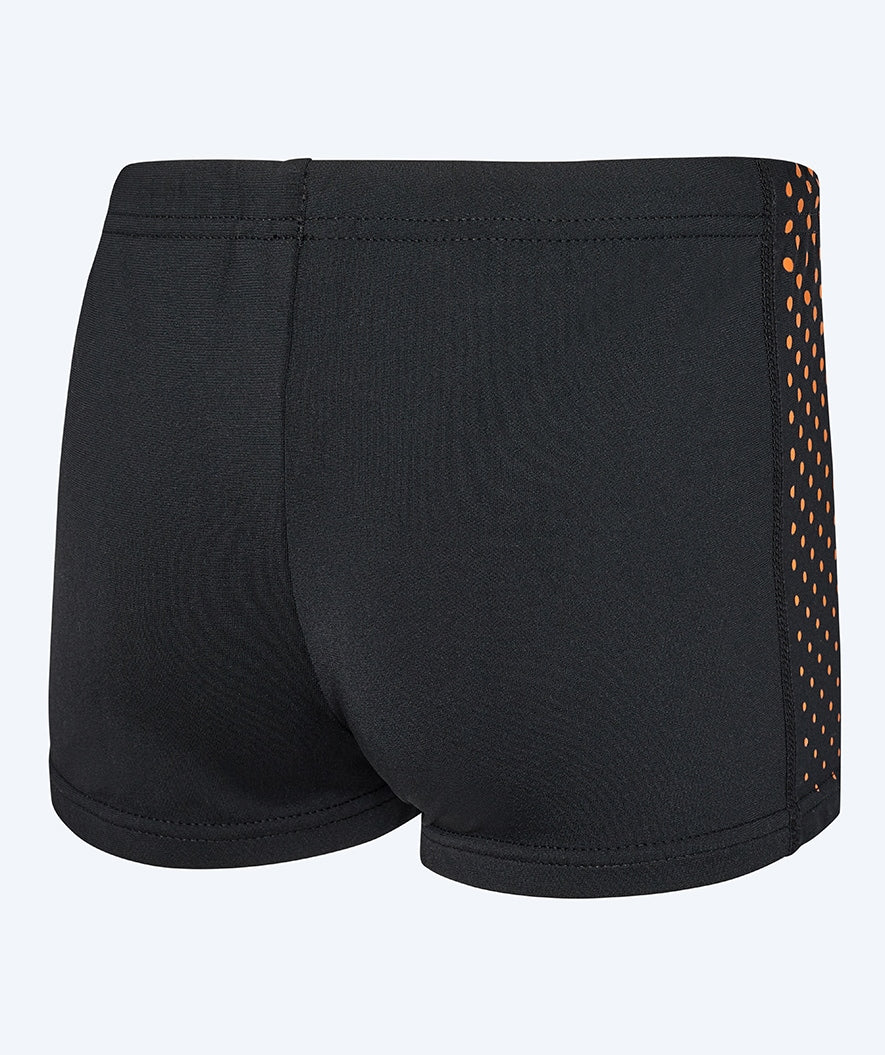 Watery swim trunks for boys - Flaming Vegas Eco - Orange Sporty