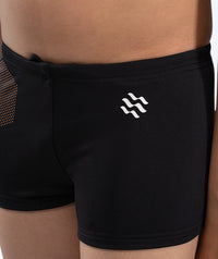 Watery swim trunks for boys - Flaming Vegas Eco - Orange Corner