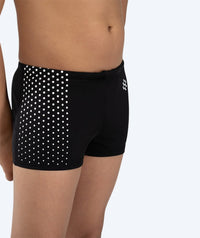 Watery swim trunks for boys - Flaming Vegas Eco - White Sporty
