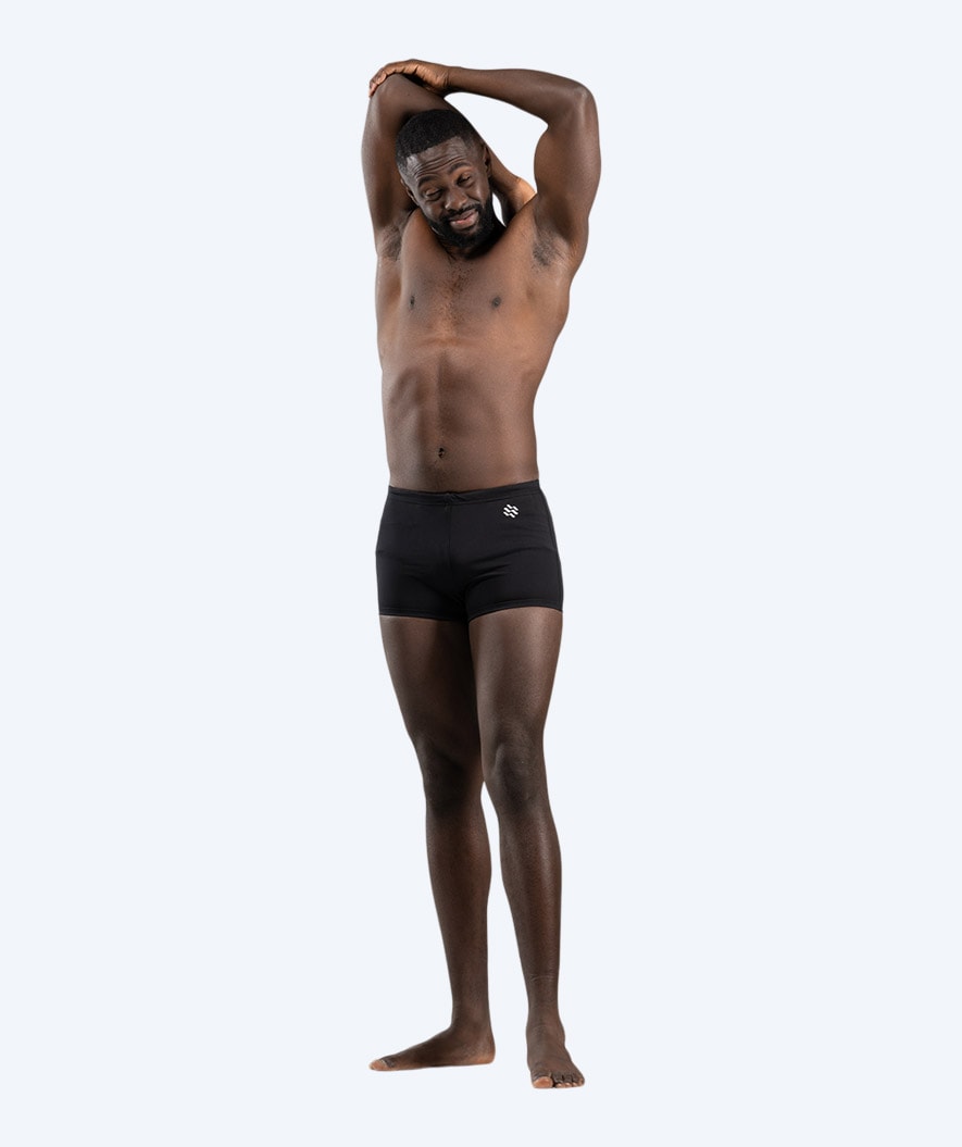 Watery aquashorts for men - Flaming Vegas Eco - Black
