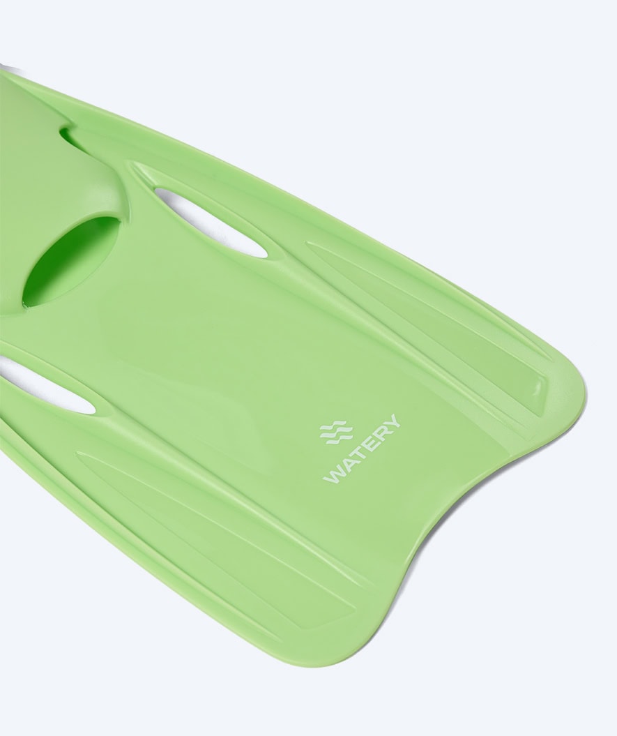Watery diving fins for kids/junior (27-38) - Fleetwood - Light green
