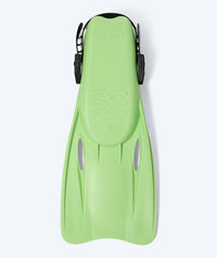 Watery diving fins for kids/junior (27-38) - Fleetwood - Light green