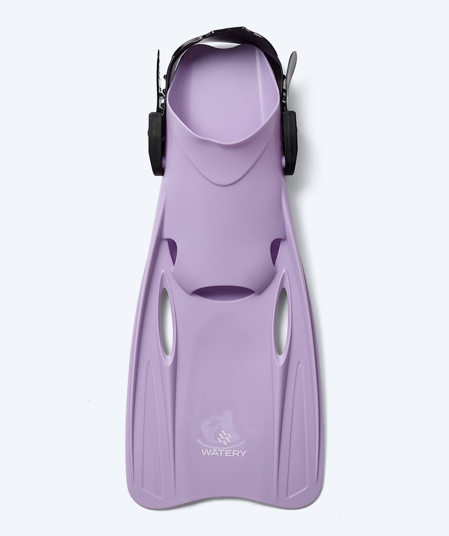 Watery diving fins for kids/junior (27-38) - Fleetwood - Purple