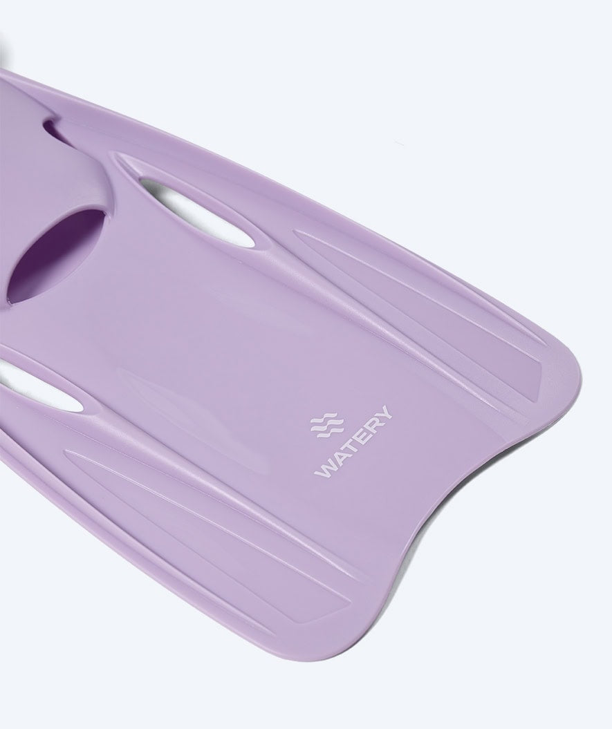 Watery diving fins for kids/junior (27-38) - Fleetwood - Purple
