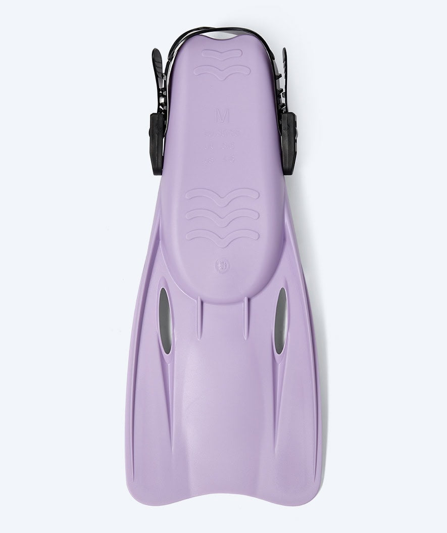 Watery diving fins for kids/junior (27-38) - Fleetwood - Purple
