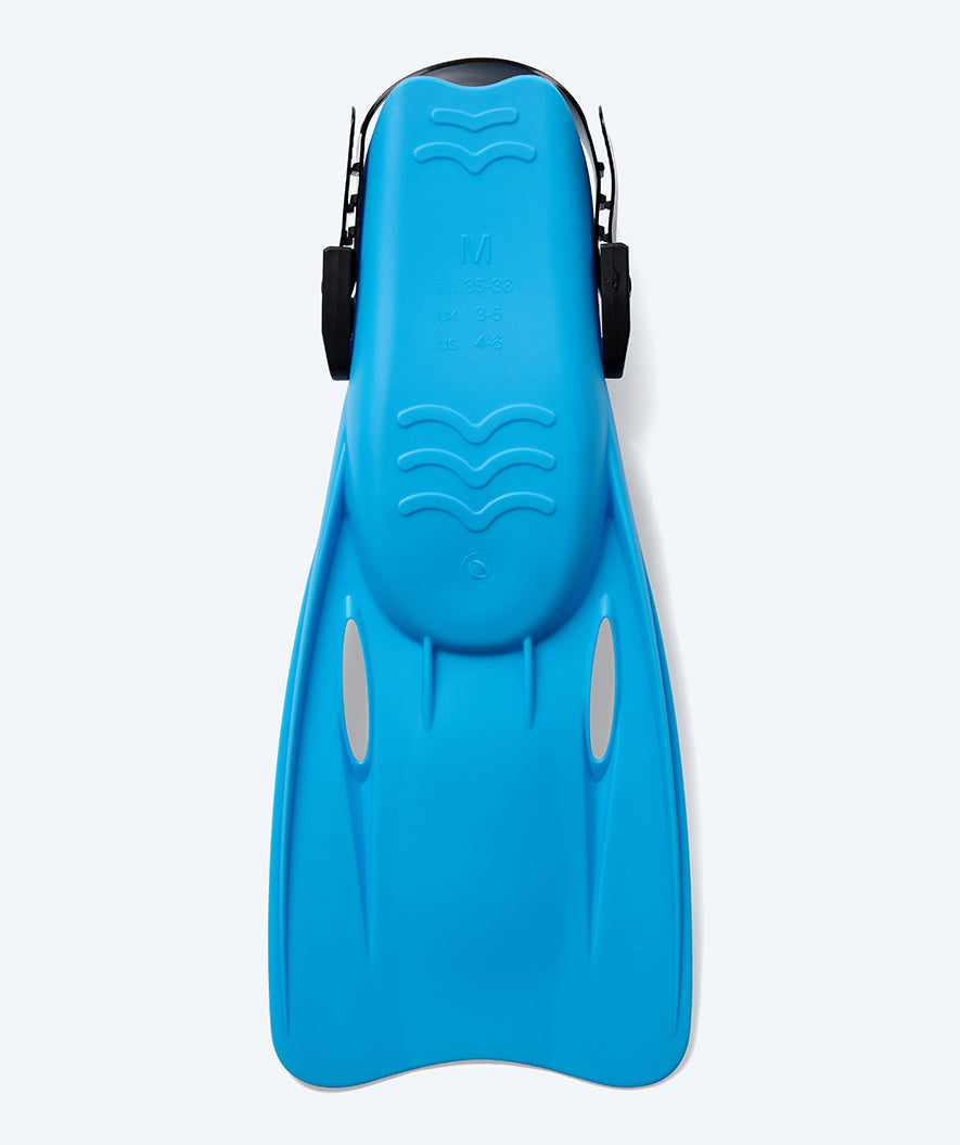 Watery diving fins for kids/junior (27-38) - Fleetwood - Blue