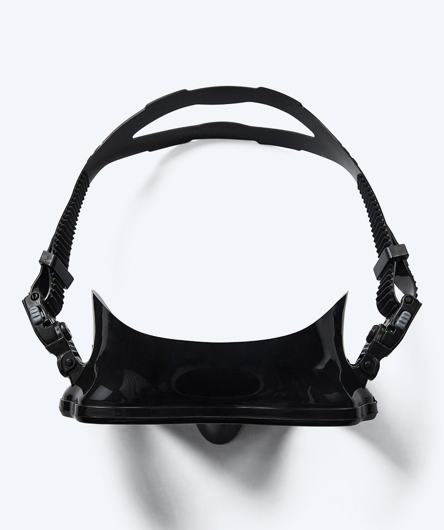 Watery diving mask for adults (from 12 years) - Fraser - Black
