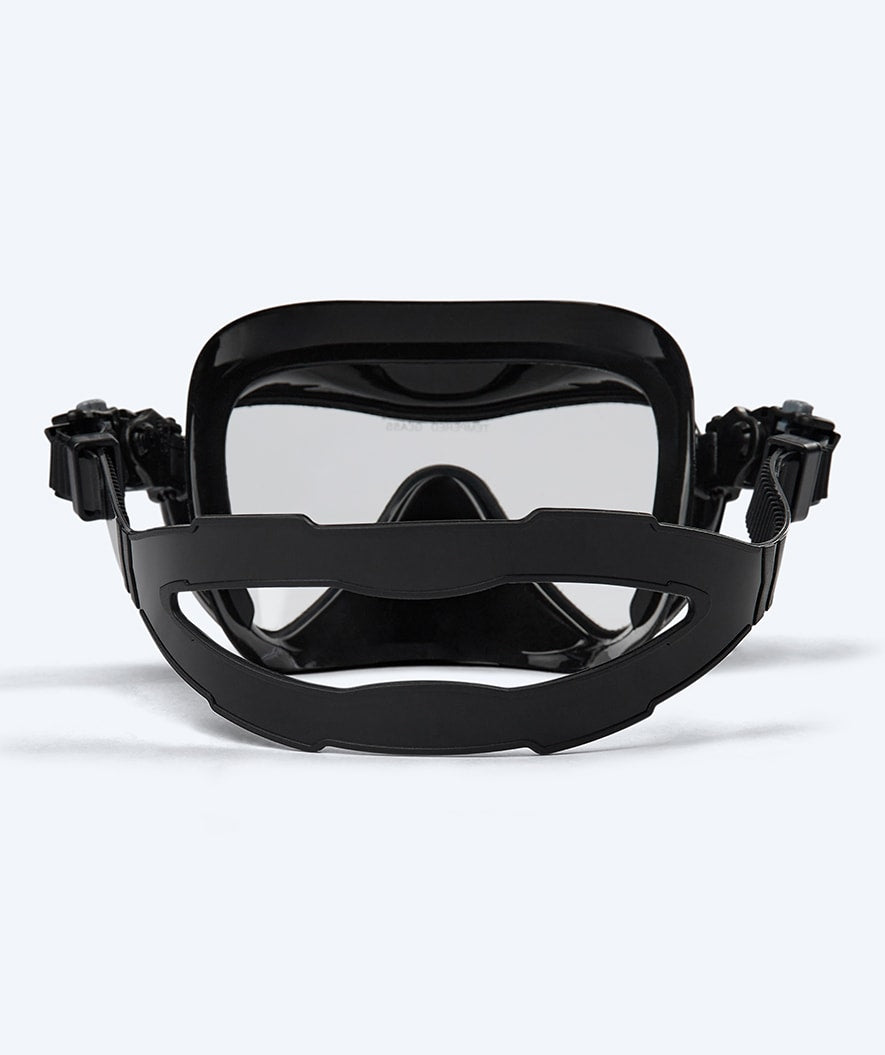 Watery diving mask for adults (from 12 years) - Fraser - Black