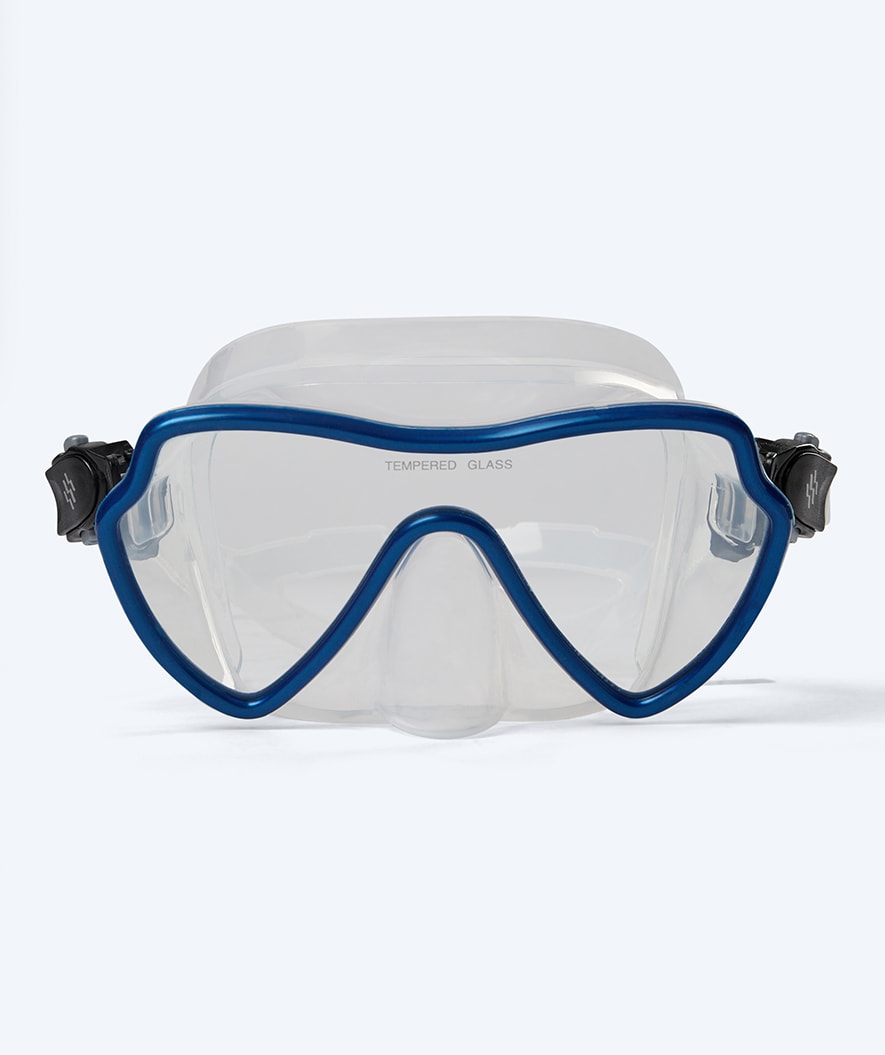Watery snorkel set for adults (from 15 years) - Fraser/Coast/Delmere - Dark blue/black