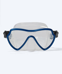 Watery diving mask for adults (from 15 years) - Fraser - Blue/clear