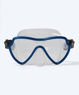Watery diving mask for adults (from 15 years) - Fraser - Blue/clear