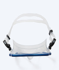 Watery diving mask for adults (from 15 years) - Fraser - Blue/clear