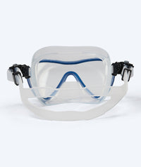 Watery diving mask for adults (from 15 years) - Fraser - Blue/clear