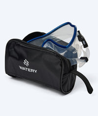 Watery diving mask for adults (from 15 years) - Fraser - Blue/clear