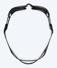 Watery training swimming goggles - Fraser - Black (Smoke lens)