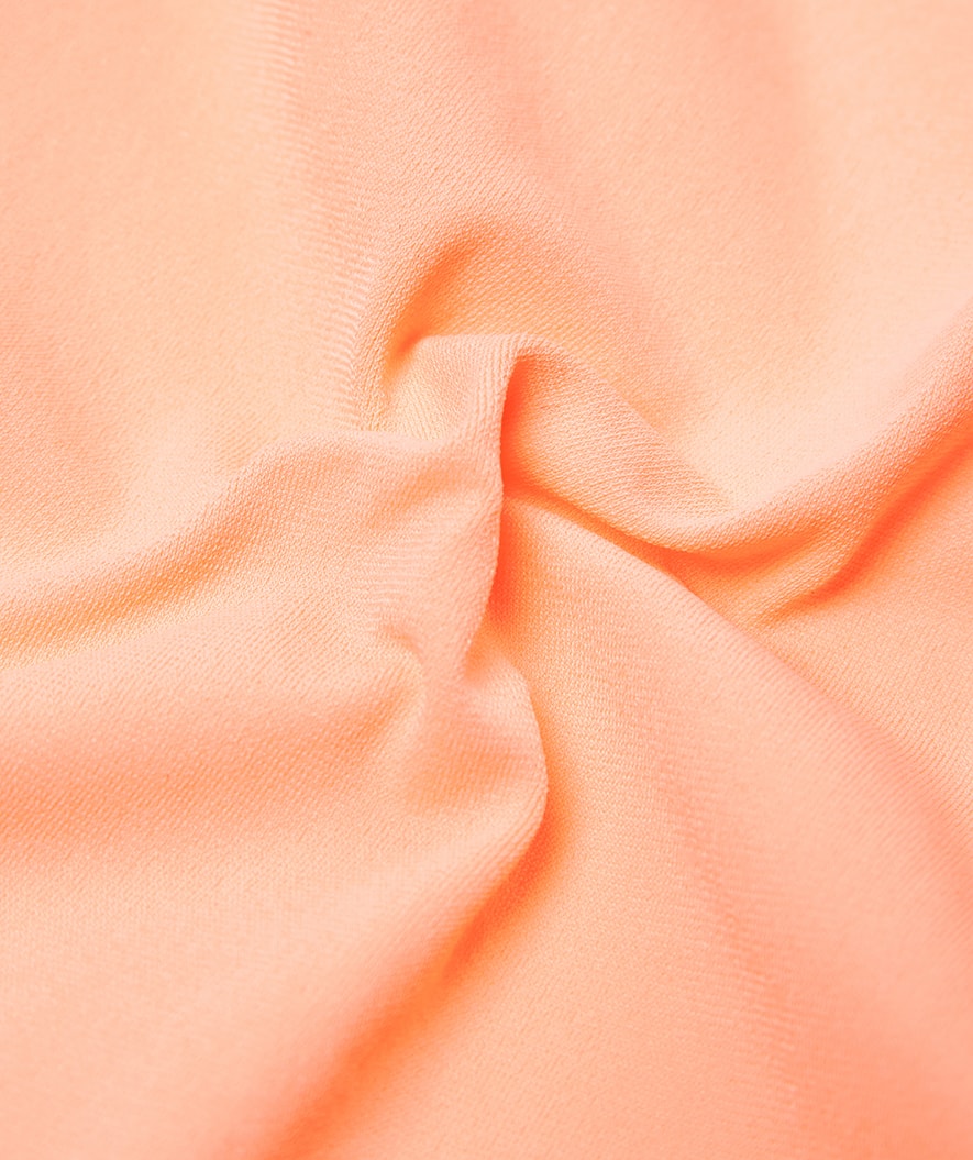 Watery swimsuit for girls - Freestyler Solid - Coral