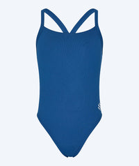 Watery swimsuit for girls - Freestyler Solid - Dark Blue