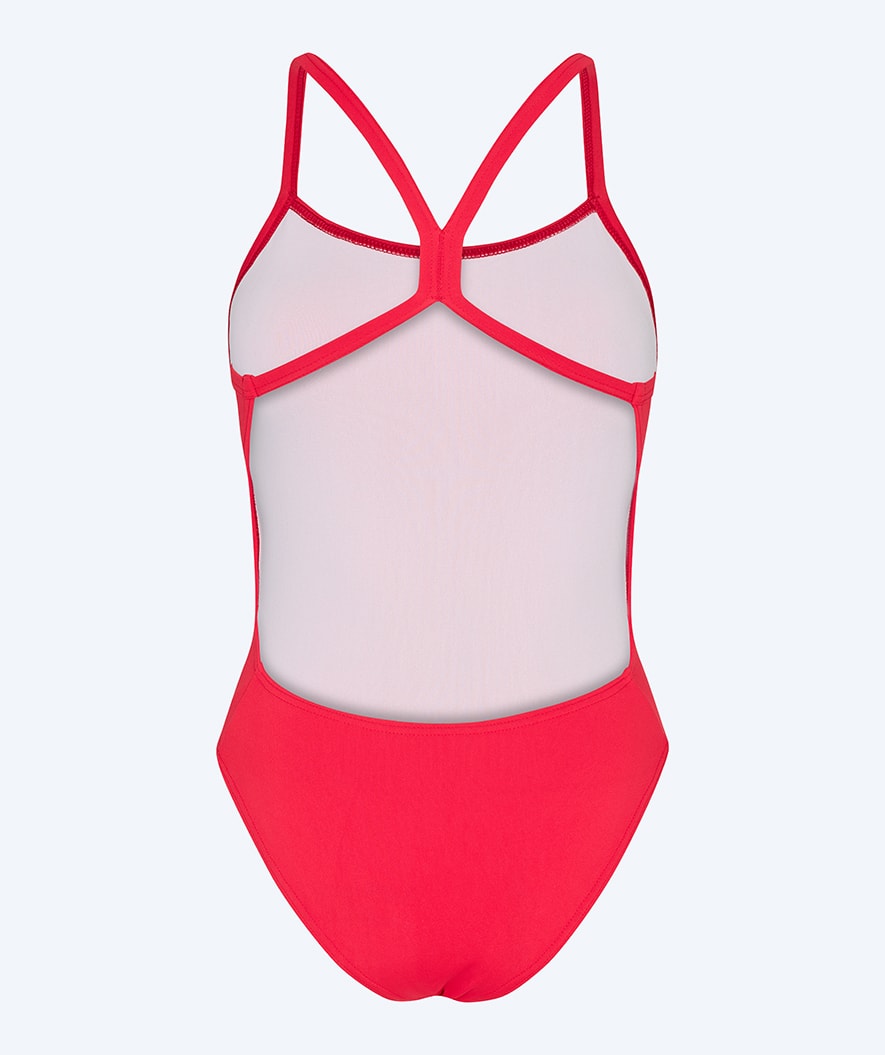 Watery swimsuit for women - Freestyler Solid - Cherry Red