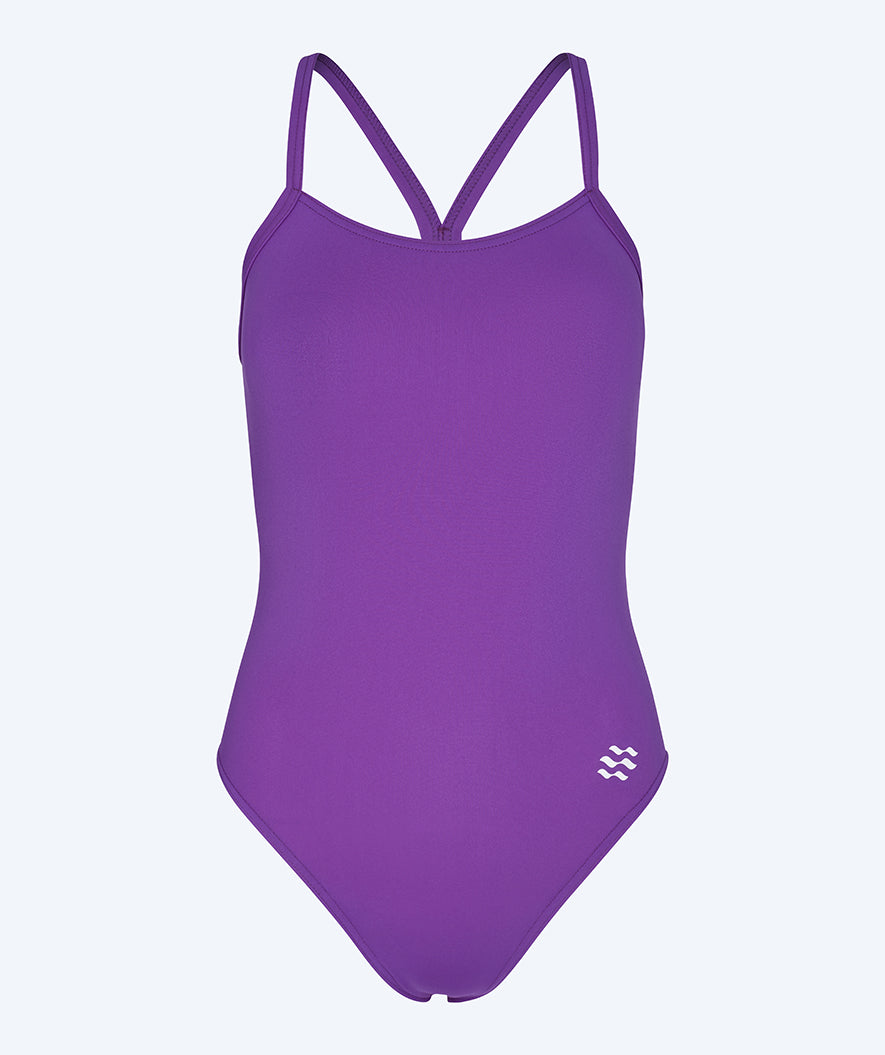 Watery swimsuit for women - Freestyler Solid - Purple