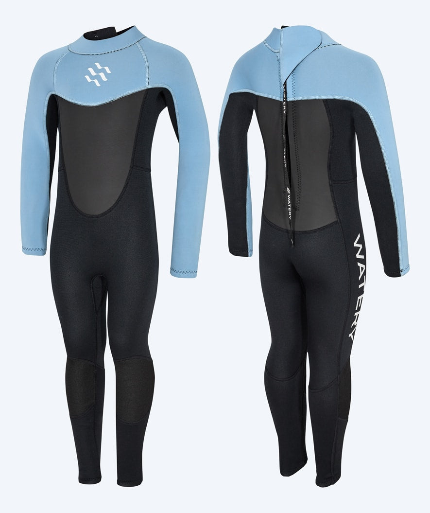 Watery wetsuit for kids - Gecko (3mm) - Electric Blue
