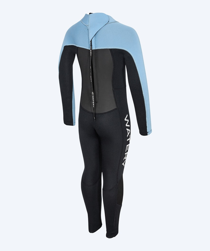 Watery wetsuit for kids - Gecko (3mm) - Electric blue