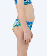 Watery mermaid bikini bottom for girls - Rainbow Bloom