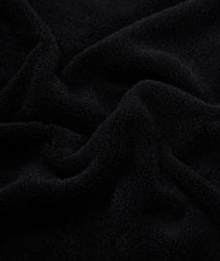 Watery bath towel - Heat Swim Cotton - Deep Black
