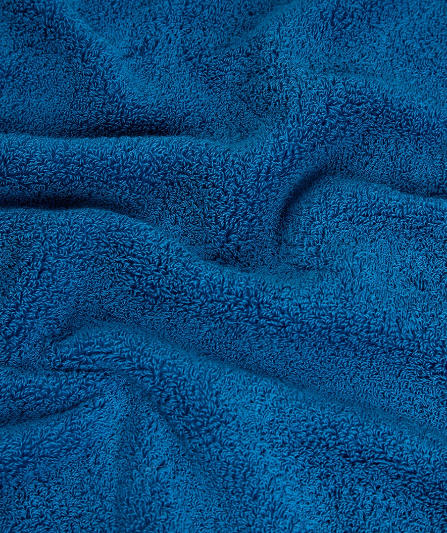Watery bath towel - Heat Swim Cotton - Delta Blue
