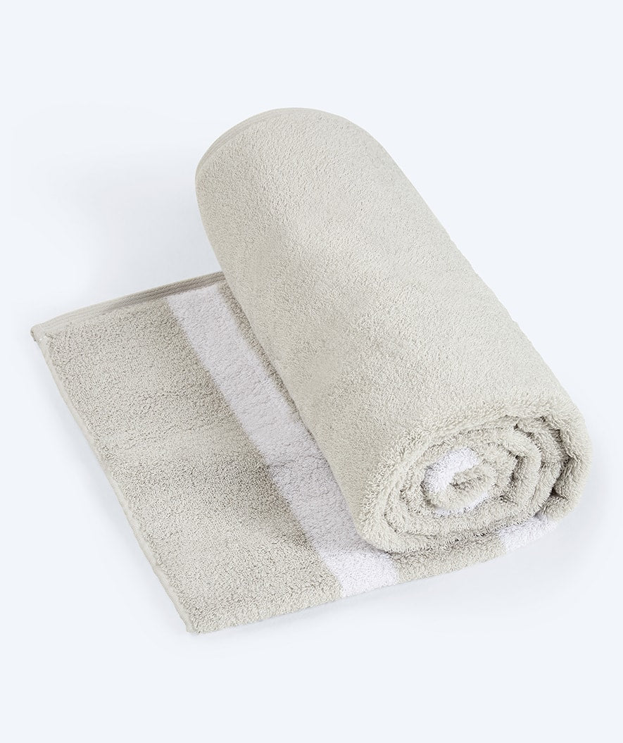 Watery beach towel - Heat Swim Cotton - Harbor Grey