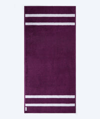 Watery bath towel - Heat Swim Cotton - Hydra Purple