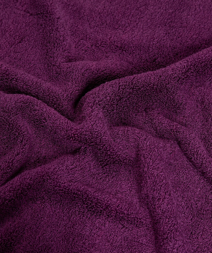 Watery bath towel - Heat Swim Cotton - Hydra Purple