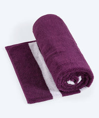 Watery beach towel - Heat Swim Cotton - Hydra Purple