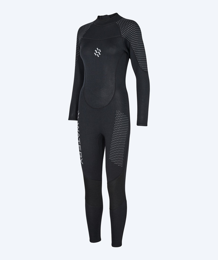 Watery wetsuit for women - Hedgehog (3mm) - Black