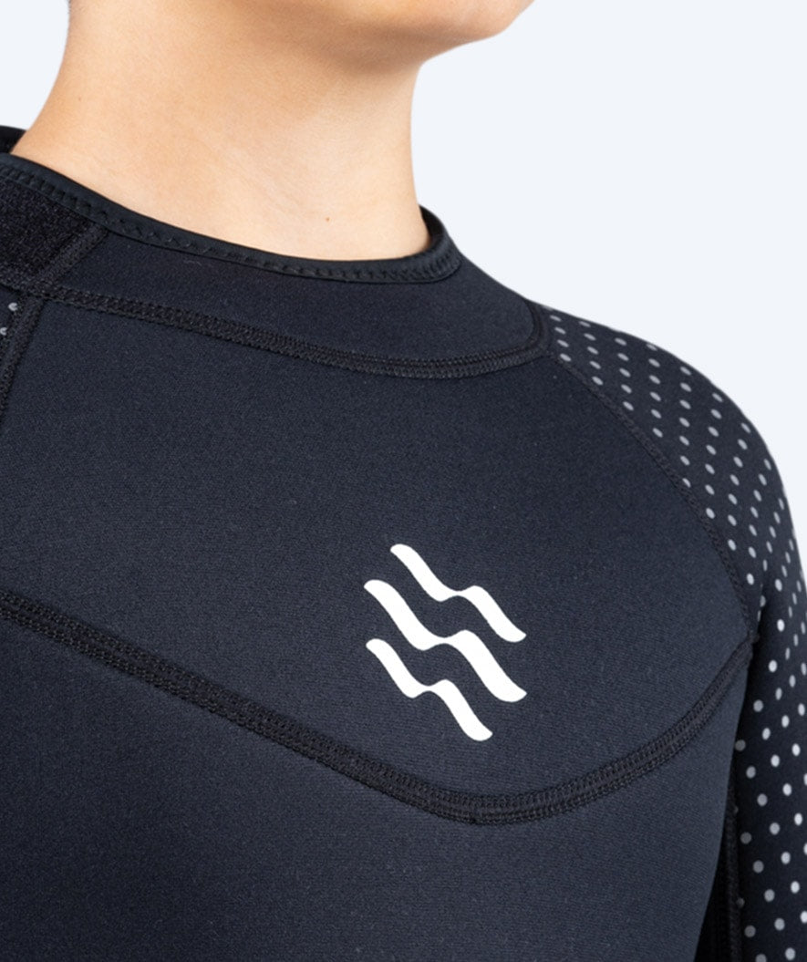 Watery wetsuit for kids - Hedgehog (3mm) - Black