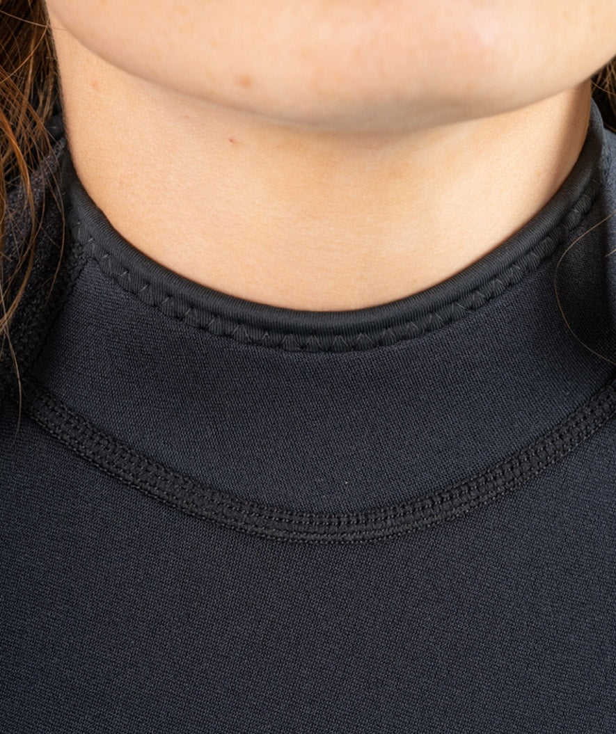 Watery wetsuit for women - Hedgehog (3mm) - Black