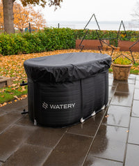 Watery inflatable cold plunge - Hero Max - Black