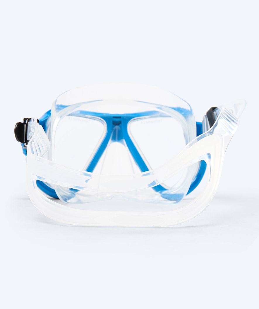 Watery diving mask for adults (from 12 years) - Hudson - Black/blue