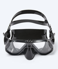 Watery diving mask for adults (from 12 years) - Hudson - Black